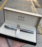派克（PARKER）鋼筆 簽字筆 商務(wù)辦公文創(chuàng  )國潮生日禮物 威雅XL幻影黑金墨水筆+黑墻禮盒 曬單實(shí)拍圖
