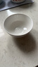 潔雅杰陶瓷碗中式白瓷小碗家用4.5英寸米飯碗喝湯碗面碗套裝10只裝 曬單實(shí)拍圖