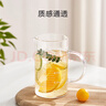京東京造 量杯玻璃杯 高硼硅泡茶水杯子耐熱耐高溫刻度牛奶杯1000ml 曬單實(shí)拍圖