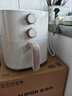 蘇泊爾（SUPOR）空氣炸鍋 家用小型電炸鍋  雙旋鈕控溫調時(shí) 多功能烤紅薯烤串一體機 輕音運作蒸氣嫩炸 【輕音運作】 4.2L 曬單實(shí)拍圖