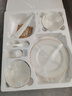 康琴（KANGQIN）陶瓷簡(jiǎn)約輕奢碗碟套裝家用餐具陶瓷碗盤(pán)碗筷81件升級湯煲禮盒 曬單實(shí)拍圖