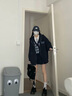 真維斯（JEANSWEST）開(kāi)衫衛衣女2025早秋新款薄款學(xué)院風(fēng)寬松拉鏈外套運動(dòng)上衣服女 曬單實(shí)拍圖