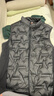 探拓（TECTOP）鴨絨羽絨服馬甲男輕薄保暖上衣 男款云墨黑 3XL 曬單實(shí)拍圖