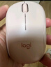 羅技（Logitech）M221無(wú)線(xiàn)鼠標 辦公鼠標 靜音鼠標 筆記本臺式機家用帶USB接收器 多色可選 M221 粉色【鼠標墊5選1】 曬單實(shí)拍圖