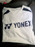 YONEX尤尼克斯羽毛球服男款快干短袖運動(dòng)服T恤比賽服110015BCR白色 O 曬單實(shí)拍圖