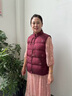 鴨鴨（YAYA）奶奶羽絨服女外穿馬甲時(shí)髦洋氣中國風(fēng)高級(jí)感媽媽中式馬夾老人外套 曬單實(shí)拍圖