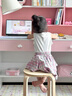 朗程初中高中生家用書(shū)桌書(shū)柜書(shū)架一體組合實(shí)木芯兒童學(xué)習寫(xiě)字桌椅組合 【品質(zhì)實(shí)木芯丨單桌】粉色83CM 20min簡(jiǎn)易安裝【帶安裝工具】 曬單實(shí)拍圖