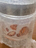 龍士達(dá)玻璃瓶?jī)?chǔ)物罐泡酒瓶零食雜糧廚房干貨食品密封罐子 600ML 四只裝  曬單實(shí)拍圖
