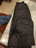 暖冬鴨鴨老年人加肥加大碼羽絨棉褲女外穿純色菱格羽絨棉褲女冬季2025文 黑色 2XL  130-145斤 曬單實(shí)拍圖
