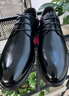 海瀾之家HLA商務(wù)休閑鞋男秋冬輕奢小牛皮正裝鞋男皮鞋 254A  黑色 升級 40 曬單實(shí)拍圖