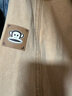 大嘴猴（paul frank）牛仔褲男秋季潮牌寬松直筒褲子男士闊腿休閑褲男褲 卡其色 XL 曬單實(shí)拍圖