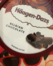 哈根達斯（Haagen-Dazs）比利時(shí)巧克力口味大桶冰淇淋473ml 家庭裝 曬單實(shí)拍圖