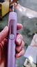 飛利浦（PHILIPS）【李佳琦直播同款】?jì)和妱?dòng)牙刷 男孩女孩生日禮物 適用4-6-12歲2種模式 自帶2支刷頭粉HX2432/02 曬單實(shí)拍圖