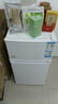 海爾（Haier）88升小冰箱冰箱雙開(kāi)門(mén)小戶(hù)型迷你家用租房宿舍辦公室節能省電BCD-88GHTMZ0WV家電國家補貼15% 曬單實(shí)拍圖