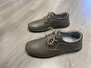 Jeep吉普休閑皮鞋男鞋秋冬新款軟底真牛皮英倫商務(wù)正裝鞋潮流休閑鞋男 卡其【標準皮鞋碼】 41 曬單實(shí)拍圖