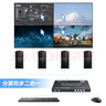 畢亞茲 HDMI kvm切換器分割器分屏器 4K高清 4口hdmi四進(jìn)一出鍵盤鼠標(biāo)共享器帶4口同步器分屏同步一體機(jī) 曬單實(shí)拍圖