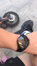 HUAWEI WATCH 5 46mm基礎款深錆色不銹鋼表殼蒼穹黑氟橡膠表帶首創(chuàng  )X-TAP智感窗鴻蒙AI腕上小藝eSIM通信 曬單實(shí)拍圖