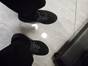 特步后盾跑步鞋運動(dòng)鞋男鞋冬季防水輕便減震回彈防滑休閑慢跑鞋黑色 曬單實(shí)拍圖