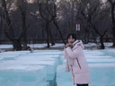 東北哈爾濱旅游零下40度防寒鵝絨羽絨服男女加厚中長(zhǎng)款保暖外套 柔霧粉 男女同款一件裝 90絨極寒保暖 M 建議90-110斤 曬單實(shí)拍圖