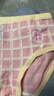 三槍【全棉高腰】女士?jì)妊澊蟠a短褲提臀透氣純色送媽媽女三角褲3條裝 曬單實(shí)拍圖