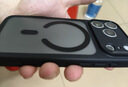 億色（ESR）適用iPhone17promax手機(jī)殼蘋(píng)果17promax保護(hù)套磁吸殼相機(jī)按鍵鏡頭全包硅膠邊超薄防摔黑邊半透黑 曬單實(shí)拍圖