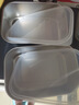 三四鋼?316L不銹鋼保鮮盒食品級飯盒餐盒冰箱冷凍1000ml3個(gè)裝W373512 曬單實(shí)拍圖