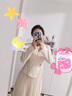 MeetMetro瑪依爾西裝連衣裙女2025秋季新款質(zhì)感職業(yè)通勤百褶裙 淺杏【現貨閃電發(fā)】 S 曬單實(shí)拍圖