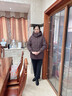 鴨鴨（YAYA）品牌媽媽冬季羽絨服2025新款中老年人女士中長(cháng)款冬裝連帽外套 紫李色 L (建議90-105斤) 曬單實(shí)拍圖