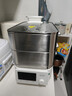 東芝（TOSHIBA）【重磅新品】芝味蒸Ultra電蒸鍋 0塑0涂層電蒸鍋19L大容量猛火燉蒸煮一體多功能電蒸鍋ES-21MSVC 曬單實(shí)拍圖