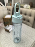 膳魔師（THERMOS）tritan運動(dòng)水杯塑料杯大容量便攜運動(dòng)水壺男女士健身露營(yíng)杯子TCSV 薄荷綠 780ml 曬單實(shí)拍圖