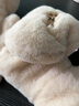 AILUKI日本電加熱手套智能無(wú)線(xiàn)暖手寶充電暖寶寶毛絨冬季辦公騎行可愛(ài) 白色半指手套-卡通貓+6000毫安電池+持久續航 曬單實(shí)拍圖