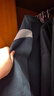 京東京造衛(wèi)衣男圓領(lǐng)長袖t恤外套潮流衣服寬松打底衫男裝 霧霾藍(lán) XXL 曬單實(shí)拍圖