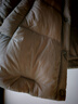 坦博爾羽絨服馬甲女立領(lǐng)寬松短款外搭羽絨背心外套TD336006 奶茶棕 160  曬單實(shí)拍圖