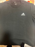 阿迪達斯（adidas）官方男裝T恤 26夏新款棉質(zhì)舒適透氣運動(dòng)半袖跑步健身休閑圓領(lǐng)短袖 典雅白/純棉修身/三葉草 L 碼【175-180cm/150-160斤】 曬單實(shí)拍圖