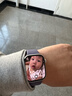 Apple/蘋(píng)果 Watch S11 智能手表GPS款46毫米銀色鋁金屬表殼霧紫色運動(dòng)型表帶M/L MEVX4CH/B 曬單實(shí)拍圖