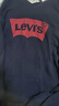 Levi's【特價(jià)來(lái)襲】李維斯情侶同款經(jīng)典寬松休閑logo套頭連帽衛衣 藏藍色 19622-0007 S 曬單實(shí)拍圖