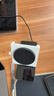 魅族（MEIZU）PANDAER 二合一桌面無(wú)線(xiàn)充電器 15W+5W無(wú)線(xiàn)雙充 磁吸 便攜折疊 CNC全金屬骨架 適用蘋(píng)果手機/耳機 曬單實(shí)拍圖