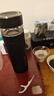 富光拾喜（FUGURNG BESTJOY）保溫杯男316不銹鋼水杯茶水分離杯泡茶杯子車載帶濾網(wǎng)商務(wù)黑420ml 曬單實(shí)拍圖