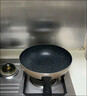炊大皇炒鍋不粘鍋易潔輕量平底炒菜鍋煎鍋28cm電磁爐通用極皇JH28CG 曬單實(shí)拍圖