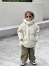 G.DUCKKIDS小黃鴨童裝男童羽絨服冬裝外套兒童衣服男大童防寒保暖面包服上衣 黑色 140 尺碼9~10歲【130-140cm】cm 曬單實(shí)拍圖