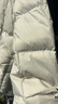 蕓蕁羽絨服女2025新款白鴨絨泡芙短款保暖加厚連帽小個(gè)子外套時(shí)尚外套 灰白色 金標 M 120-140斤【卡碼拍小】 曬單實(shí)拍圖