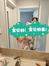 尼多熊嬰兒帽子胎帽純棉秋季可愛帽子嬰幼兒6-12月初生寶寶囟門帽男女 曬單實拍圖