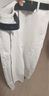 婳如嫣莫蘭迪灰牛仔褲女秋季新款闊腿褲高腰垂感寬松直筒休閑百搭彎刀褲 莫蘭迪灰長(cháng)褲 L 105-115斤 曬單實(shí)拍圖