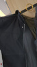 凡客誠品（VANCL）夾克男士春秋季新款寬松休閑外套男復古翻領(lǐng)撞色外套 黑色 XL 曬單實(shí)拍圖