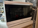 東芝（TOSHIBA）【國(guó)家補(bǔ)貼20%】水波爐家用微波爐烤箱28L超薄微蒸烤炸燉一體機(jī)蒸烤箱觸控彩屏ER-D95BW 水波爐D95 曬單實(shí)拍圖