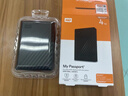 西部數據（WD）4TB 移動(dòng)硬盤(pán) 兼容type-c My Passport隨行版2.5英寸 灰 機械硬盤(pán) 筆記本電腦外接 大容量加密存儲 曬單實(shí)拍圖