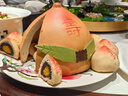 御茶膳房壽桃蛋糕生日禮盒老人長(cháng)輩祝壽過(guò)壽饅頭壽包北京壽桃禮品源頭直發(fā) 曬單實(shí)拍圖