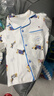 巴帝巴帝秋冬款純棉嬰幼兒童家居服男女寶寶睡衣套裝 狗狗樂(lè )園 110 曬單實(shí)拍圖