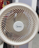 美的（Midea）【暴風(fēng)循環(huán)】空氣循環(huán)扇大風(fēng)量搖頭電風(fēng)扇家用臺(tái)式落地扇輕音臥室節(jié)能小風(fēng)扇柔風(fēng)輕羽扇 FGA24TQ 曬單實(shí)拍圖