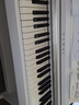 卡瓦依（KAWAI）電鋼琴立式逐級重錘88鍵鋼琴鍵盤(pán) 卡哇伊KDP120專(zhuān)業(yè)考級數碼樂(lè )器 KDP120GW時(shí)尚白全套+琴凳禮包 曬單實(shí)拍圖